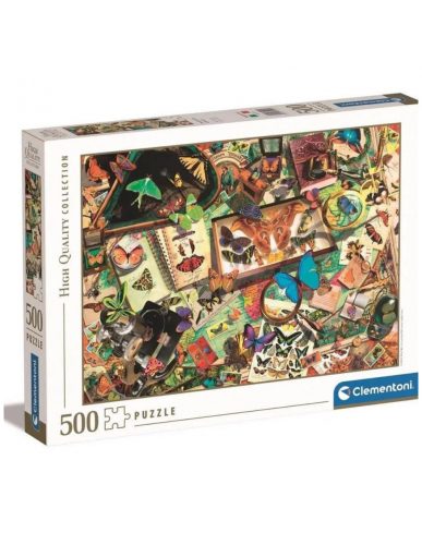 Pillangó gyűjtemény - 500 db-os puzzle (35125) - Clementoni