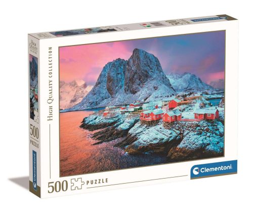 Clementoni 500 db-os puzzle - Hamnoy, Norvégia (35144)