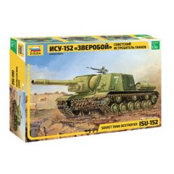   Zvezda ISU-152 Soviet Self-propelled Gun 1:35 makett harcjármű (3532)