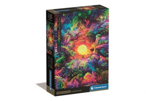 Clementoni 500 db-os puzzle - Pszichedelikus dzsungel (35530)