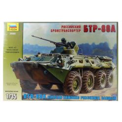   Zvezda BTR-80A Russian Personnel Carrier 1:35 makett harcjármű (3560)