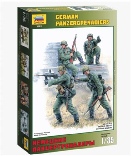 Zvezda German Panzergrenadiers (3582)