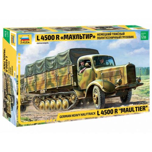 Zvezda Maultier 4,5t Truck 1:35 makett harcjármű (3603)