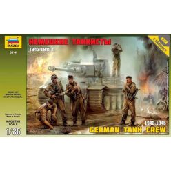 Zvezda German Tank Crew WWII Late makett 1:35 (3614)