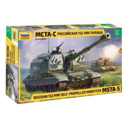   Zvezda MSTA Self Propelled Howitzer 1:35 makett harcjármű (3630)