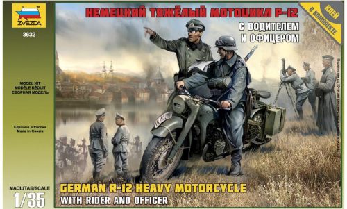 Zvezda German WWI Single Motorcycle 1:35 (3632)