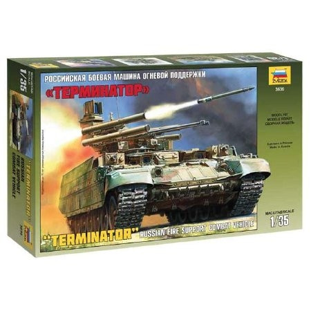 Zvezda Military BMPT Terminator 1:35 makett harcjármű (3636)