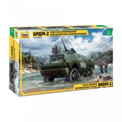   Zvezda BRDM-2 Russian Armored Car 1:35 makett harcjármű (3638)