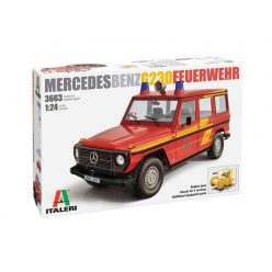 Italeri - Mercedes Benz G230 Feuerwehr 1:24 (3663S)