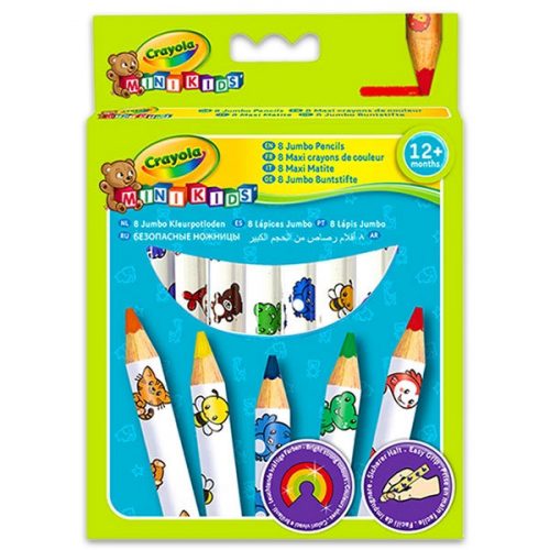 Crayola Színes ceruza natúr állatfigurás 8 db (3678)