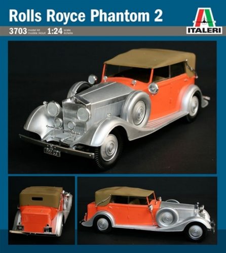 Italeri Rolls Royce Phantom II 1:24 makett autó (3703s)