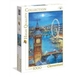 CLEMENTONI PUZZLE 1000 DB - BIG BEN HAVAZÁSBAN (39319)