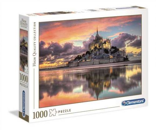 CLEMENTONI PUZZLE 1000 DB - MONT SAINT-MICHEL (39367)