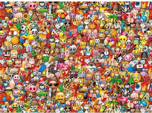 Clementoni Lehetetlen Puzzle - Emoji 1000 db-os (39388)