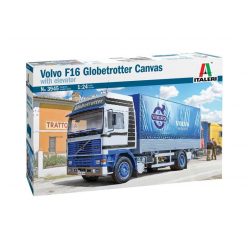   Italeri Volvo F16 Globetrotter Canvas with elevator 1:24 makett kamion (3945s)