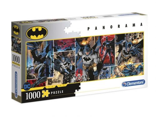 Clementoni Panoráma puzzle - Batman akcióban 1000 db-os (39574)