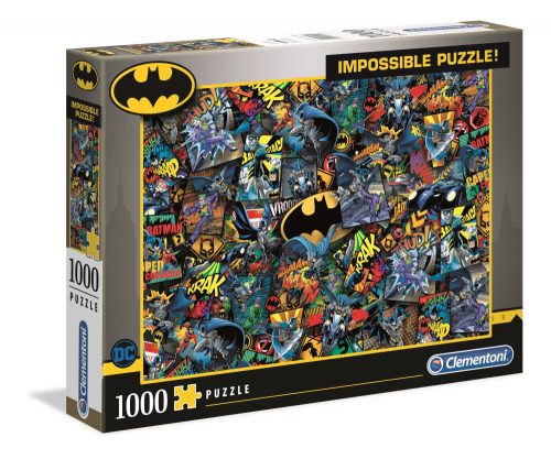 Clementoni Puzzle 1000 db - Lehetetlen - Batman (39575)