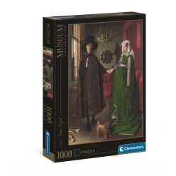 1000 DB-OS PUZZLE ARNOLFINI HÁZASPÁR (39663) - CLEMENTONI