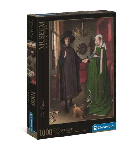 1000 DB-OS PUZZLE ARNOLFINI HÁZASPÁR (39663) - CLEMENTONI