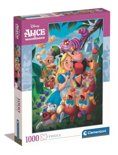 Clementoni 1000 db-os puzzle - Alice csodaországban (39673)