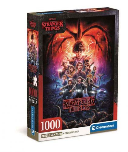 Clementoni - Stranger Things 1000 db-os puzzle (39713)