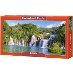   Castorland Krka vízesés, Horvátország 4000 db-os (400133)