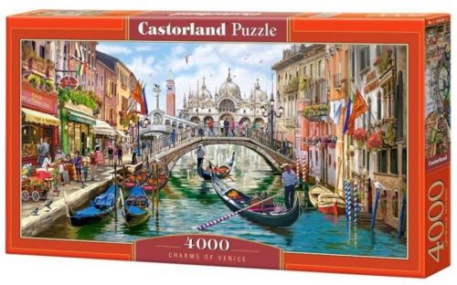 Castorland 4000 db-os puzzle - A lenyűgöző Velence (C-400287)