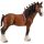 Schleich: Clydesdale ló figura 13808