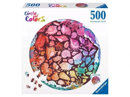 Puzzle 500 db kör - Kagylók