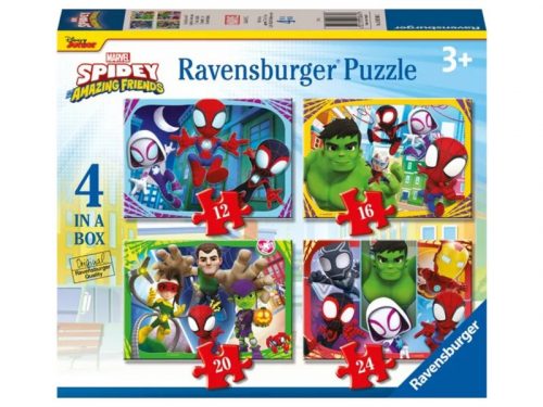 Puzzle 4in1 - Póki és barátai