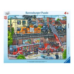 Ravensburger Puzzle 48 db - Tűzoltócsapat