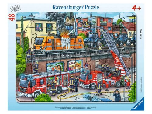 Ravensburger Puzzle 48 db - Tűzoltócsapat