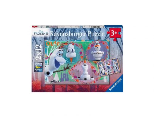 Ravensburger Puzzle 2x12 db - Olaf a kedvenc