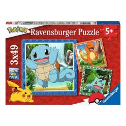 Ravensburger Puzzle 3x49 db - Dínó bébik