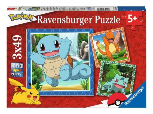 Ravensburger Puzzle 3x49 db - Dínó bébik