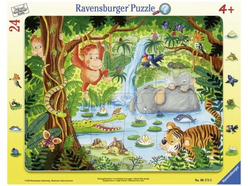 Ravensburger A dzsungelben 24 darabos puzzle