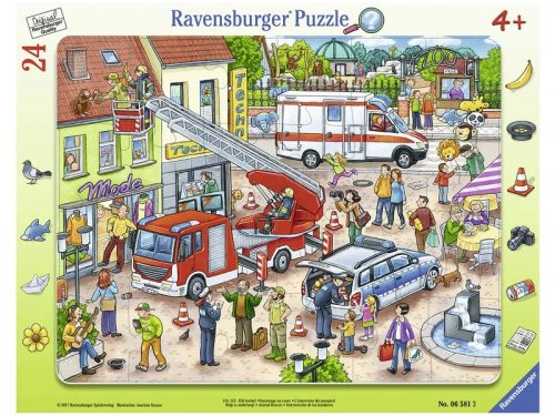 Ravensburger Állatmentés 24 darabos puzzle