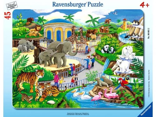 Ravensburger Állatkerti séta 45 darabos puzzle