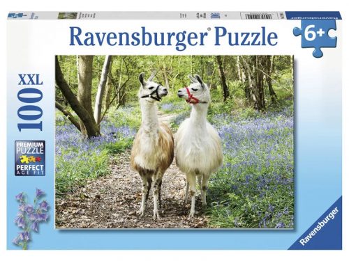 Ravensburger: Puzzle 100 db - Láma barátok