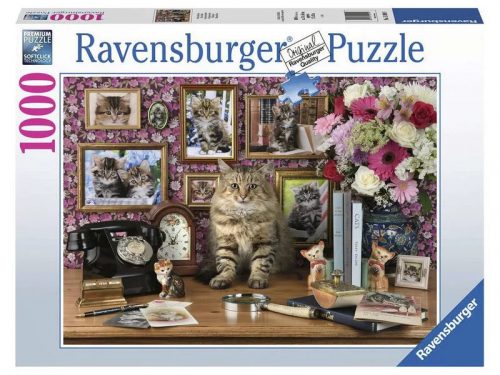 Ravensburger Puzzle 1000 db - Macskáim