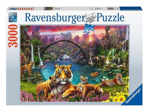 Puzzle 3000 db - Tigrisek a lagúnában