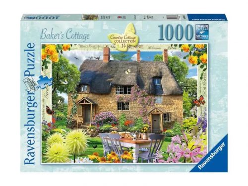 Puzzle 1000 db - A pék házikója