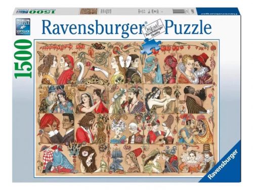 Ravensburger Puzzle 1500 db - Kortalan szerelem