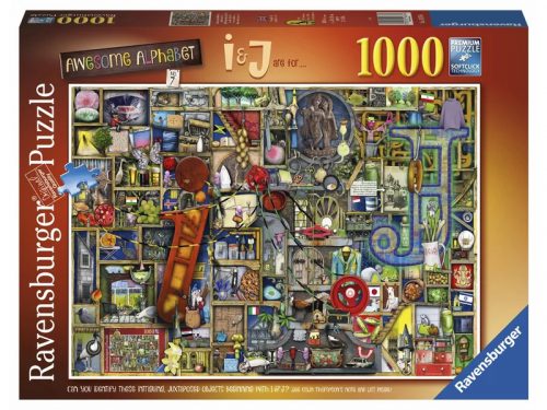 Puzzle 1000 db - Csodálatos ABC I&J