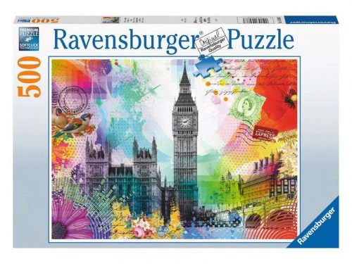 Ravensburger Puzzle 500 db - Üdvözlet Londonból