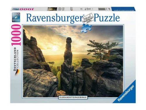 Ravensburger Puzzle 1000 db - Erleuchtung-Elbsandsteing