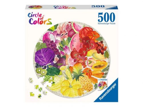 Ravensburger Puzzle kör 500 db - Gyümölcsök