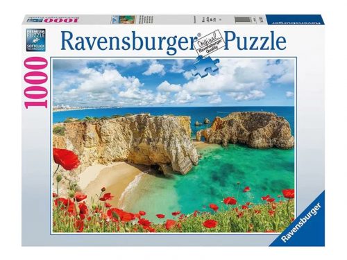 Puzzle 1000 db - Pipacsok Algarveban