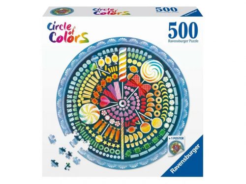 Ravensburger Puzzle kör 500 db - Cukorka