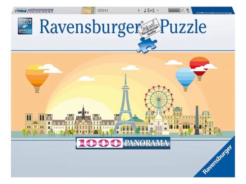 Ravensburger Puzzle 1000 db - Egy nap Párizsban